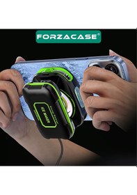 Resim Forzacase Rgb Manyetik Kablosuz 3000 Mah Powerbankli Telefon Soğutucu Radyatör Isı Önleyici Fan - Fc1222 