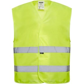 Resim Kant Ikaz Yeleği Ekonomik Reflektörlü Sarı 