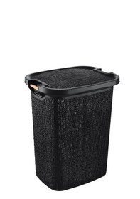 Resim Practical Kirli Çamaşır Sepeti-siyah Siyah 