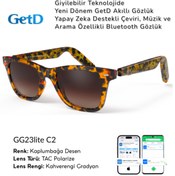 Resim Get D GETD GG23liteC2 Akıllı Gözlük – Çeviri, Müzik ve Arama Özellikli Bluetooth Gözlük 