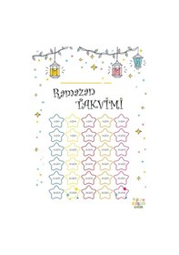 Resim 5 Adet Ramazan Oruç Bilekliği - Ramazan Takvimi - Jelatinli - Ram Çok Renkli 