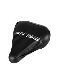 Resim Bisiklet Selesi Yağmur Kılıfı Açık Su Geçirmez Spor Bisiklet Eyer Yağmur Tozluk Uv Koruma Bisiklet Aksesuarları Siyah 