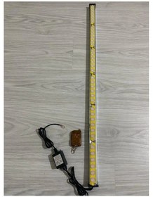 Resim Led Çakar Lamba Sarı-sarı 85 Cm Mercekli 