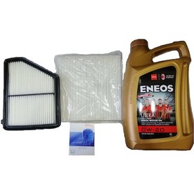 Resim Eneos 0W-20 Motor Yağı 4 L + Yağ Bakım Seti 