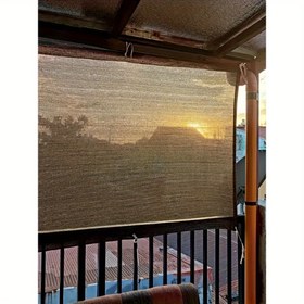 Resim Stardust Ağır Hizmet Kahverengi Güneşlik Ağı - Veranda, Bahçe ve Kamp için Kalın Yaşlanma Karşıtı Dış Mekan Kanopi, %51-60 Gölge Oranı, Kısmi Güneş Koruma için Dayanıklı File Kumaş, Bahçe Güneş Koruma | Güçlendirilmiş Kenar Tasarımı | Koruyucu Dış Mekan Kumaşı, Tavanlık Gölgesi 