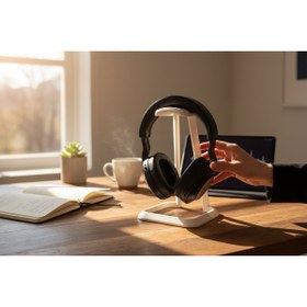 Resim Mescolare Kulaklık Askısı & Stand | Modern Masa Düzeni için 3D Masa Üstü Organizer 
