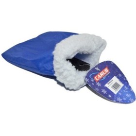 Resim Carub Oto Su Geçirmez Buz Kazıyıcısı Kırıcı Mavi Eldivenli 