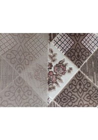 Resim Aslan Home Kahverengi Halı Klasik Desen Kahverengi Koyu Dokuma Taban Halı 