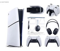 Resim Sony Playstation 5 Slim+2.Kol+3d Kulaklık+Şarj İstasyonu+Kamera 