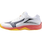 Resim Thunder Blade Z Unisex Voleybol Ayakkabısı Beyaz / Turuncu Çok Renkli 