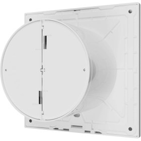 Resim VentEurope Eon 100 BD - 10 cm Tuvalet ve Banyo Kapaklı Damperli Aspiratör Fanı-Siyah 