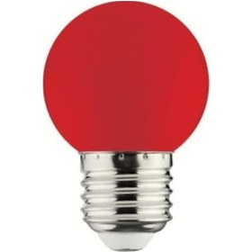 Resim Kırmızı Işık Enerji Tasarruflu Renkli Led Gece Lambası Ampulu 