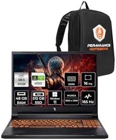 Resim ACER Nitro V16 İ5-14450Hx 48Gb 512Gb Ssd Rtx4050/6Gb 85W 16'' Wuxga 165Hz W11H Gaming Laptop & Çanta 
