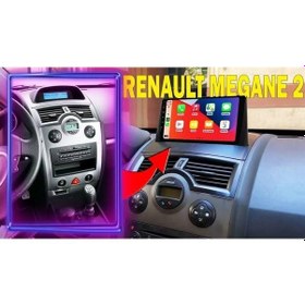 Resim Renault Megane 2 Android Teyp Çerçeve 9 Inch - Soket - Canbus 