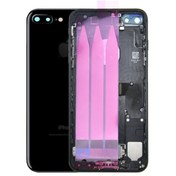 Resim iPhone 7 Plus Uyumlu Jet Black Full Dolu Kasa-Siyah 