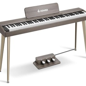 Resim Donner DDP-60 Dijital Piyano (Gray Wood Grain) 