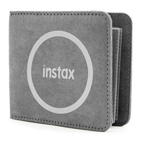 Resim Fujifilm Instax Kare Graphite Gri Foto Albüm 