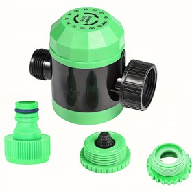 Resim Bahçe Hortumu Zamanlayıcı, Otomatik Sulama Sistemi Kontrol Cihazı, Pil Gerektirmez, 120 Dakikalık Açık Hava Sulama Kontrol Cihazı, Plastik, Otomatik Kapanış, Bahçe için Hortum Zamanlayıcı 