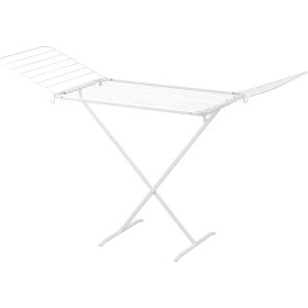 Resim Çamaşır Kurutma Askılığı, Beyaz, 173X57X103 cm 