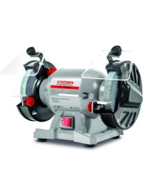 Resim Crown Bakır Sargılı Taş Motoru 170 Watt CT13545 | Profesyonel Taşlama Motoru 170 W Bileme Makinesi 125mm 