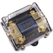 Resim 1 Arada Araba Sigorta Bloğu 100a Ses Amplifikatörü Sigorta Dağıtım Bloğu Led Ekran 10 38mm Araba Stereo Güç Kablosu Bağlantısı 