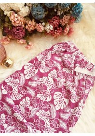 Resim Cepsiz Pamuklu Yazlık Kadın Pijama Altı B13 Pembe 