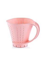 Resim Sürahi Şeklinde Pirinç Yıkama Süzgeci Pembe 
