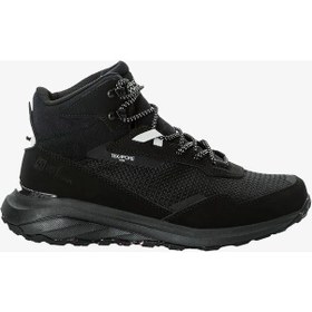Resim Jack Wolfskin Dromoventure Texapore Mid W Kadın Siyah Outdoor Bot 4059651-6350 Siyah 