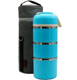 Resim WORTHBUY Yemek Termosu 3 Katman Sefer Tası 1,65 Lt 