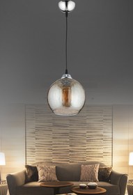 Resim Nisaluce Nisa Luce Çatlatma Cam Sarkıt - Füme 