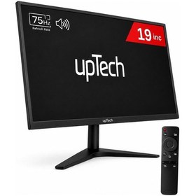 Resim Uptech 19" Led Monitör 75hz 5ms Dahili Hoparlörlü Uzaktan Kumandalı Hdmı Vga Geniş Ekran 