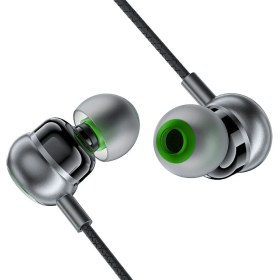 Resim Acefast 3.5mm Kablolu HD Mikrofonlu Kulaklık Uzaktan Kumandalı Aux Girişli Kulaklık 1.2 Metre - Siyah - L4 (Acefast Türkiye Garantili) 