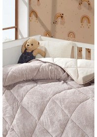 Resim Lüx Wellsoft Yorgan Çift Taraflı Bebek Yorganı 95x145 Krem 
