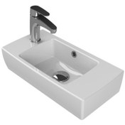 Resim Cerastyle Turkuaz City Tezgah Üstü Lavabo 25 x 50 CM (B.Delıgı Sold 