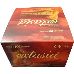 Resim Extasia Klasik Prezervatif 100'lü x 4 