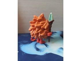 Resim Hureggo Vintage Şirinler Oyuncak Figür - Mama Poot (Puf Anne) 2025 Serisi No: 9 & 9 cm 
