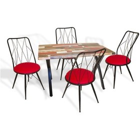 Resim Beymobilya Anemon Werzalit - Royal Masa Takımı 80X120 