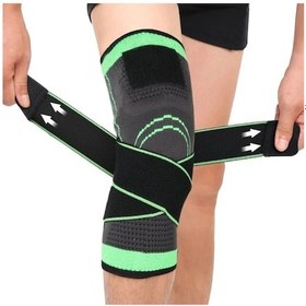 Resim Conventions1 2 Adet Diz Pedleri Parantez Spor Desteği Dizlik Floresan Yeşil 