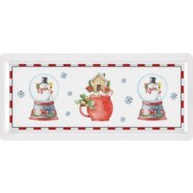 Resim The Mia Globe Dikdörtgen Servis Tabağı 35 x 16 cm NEW035 