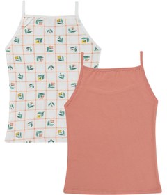Resim Civil Girls Flower 2-12 Yaş Kız Çocuk 2'li Atlet - Standart / 8-9 Yaş 