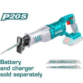 Resim Total Trslı1151 Li-ion Akülü Tilki Kuyruğu Testeresi 