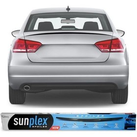 Resim VW Passat B7 Spoiler Bagaj Üstü Sunplex Piano Black 2010-2014 
