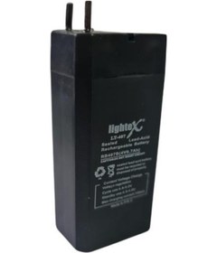 Resim Lightex Lt-407 4Volt 0.7Amper Akü 63X21X30Mm 