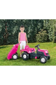Resim DOLU OYUNCAK 2508 Dolu, Unicorn Römorklu Traktör Pedallı 