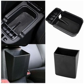 Resim Jeep Compass 2017-2020 Konsol Organizatörü - Pratik Depolama Çözümü 