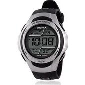 Resim Hanyang GQ-005 Altın Çok Fonksiyonlu Erkekler Açık Su Geçirmez 100 M Koşu LED Yüzme Dalış Spor Saatler Dijital Bilek Relogio Gq (Yurt Dışından) 