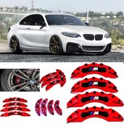Resim Bmw F22///m Kırmızı 17-18-19-20 Janta Uyumlu 4.lü Kaliper Kapagı 