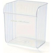 Resim Zhanglei001 Goxawee 1 Adet Beyaz Buzdolabı Saklama Kutusu, Gıda Saklama Sepeti Mutfak Organizer 