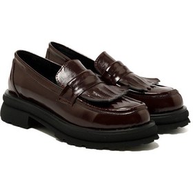 Resim Oxford Klasik Kadın Rc-25y-001-r37706 John May 582-bordo Rugan Bordo 