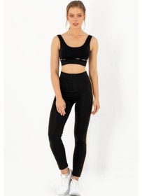 Resim Doremi Active Sportive Kalın Çizgili Tayt 